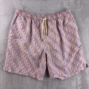 Peter Millar Swim‎ Shorts Mens Size XXL Multicolor Surfboard Print Lightweight